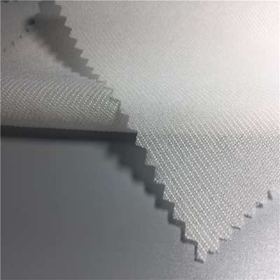 Wholesale high quality cheap woven polyester interlining for cloth